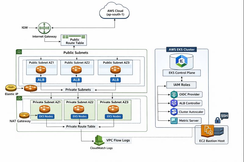 Production-Grade EKS Cluster